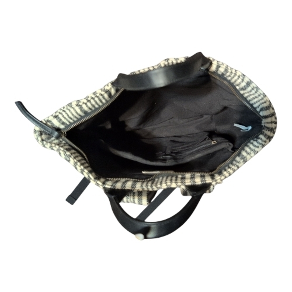 Universal Thread Striped Black and Tan Backpack - Picture 4 of 5